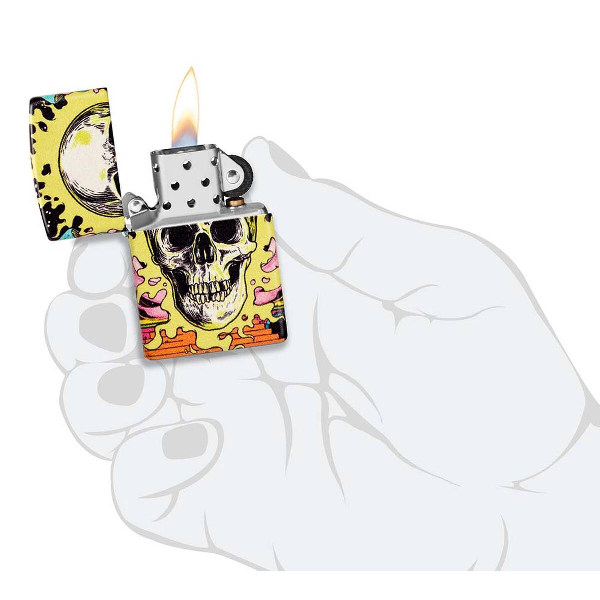 Зажигалка Skull Design ZIPPO 48640 4