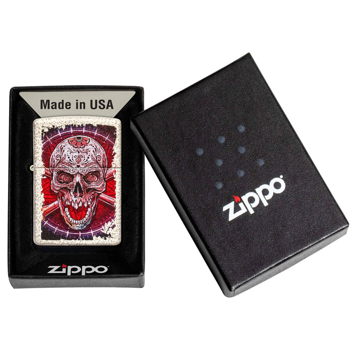 Зажигалка Skull Design ZIPPO 49410 5