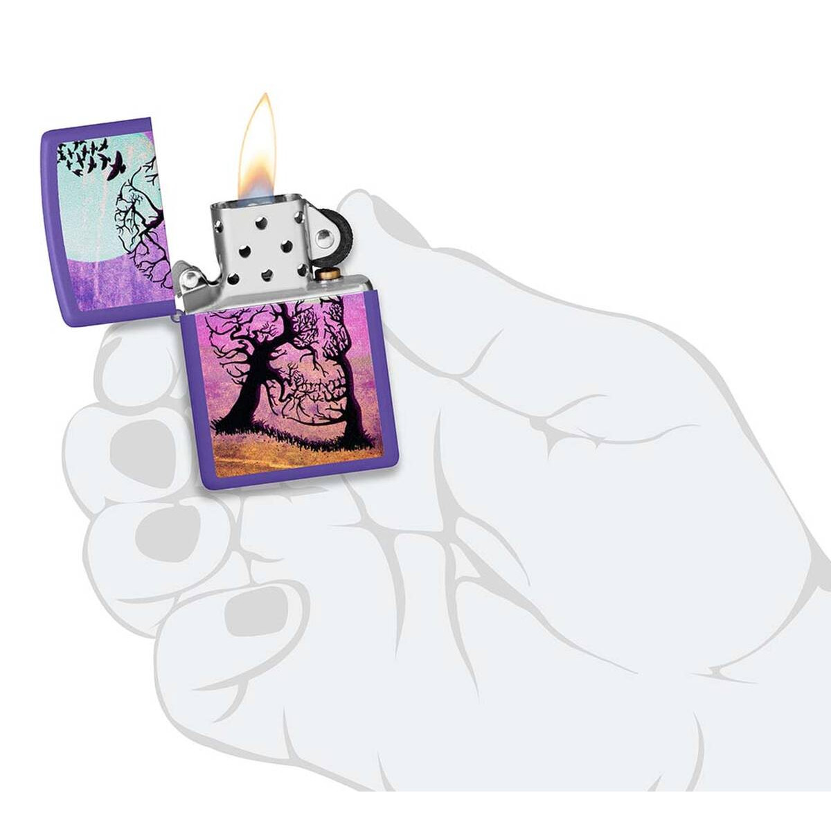 Зажигалка Skull Tree ZIPPO 48638 2