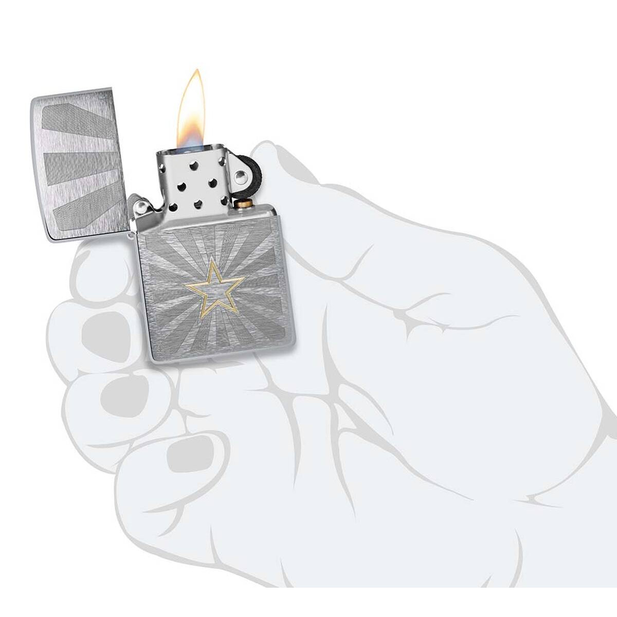 Зажигалка Star Design ZIPPO 48657 2