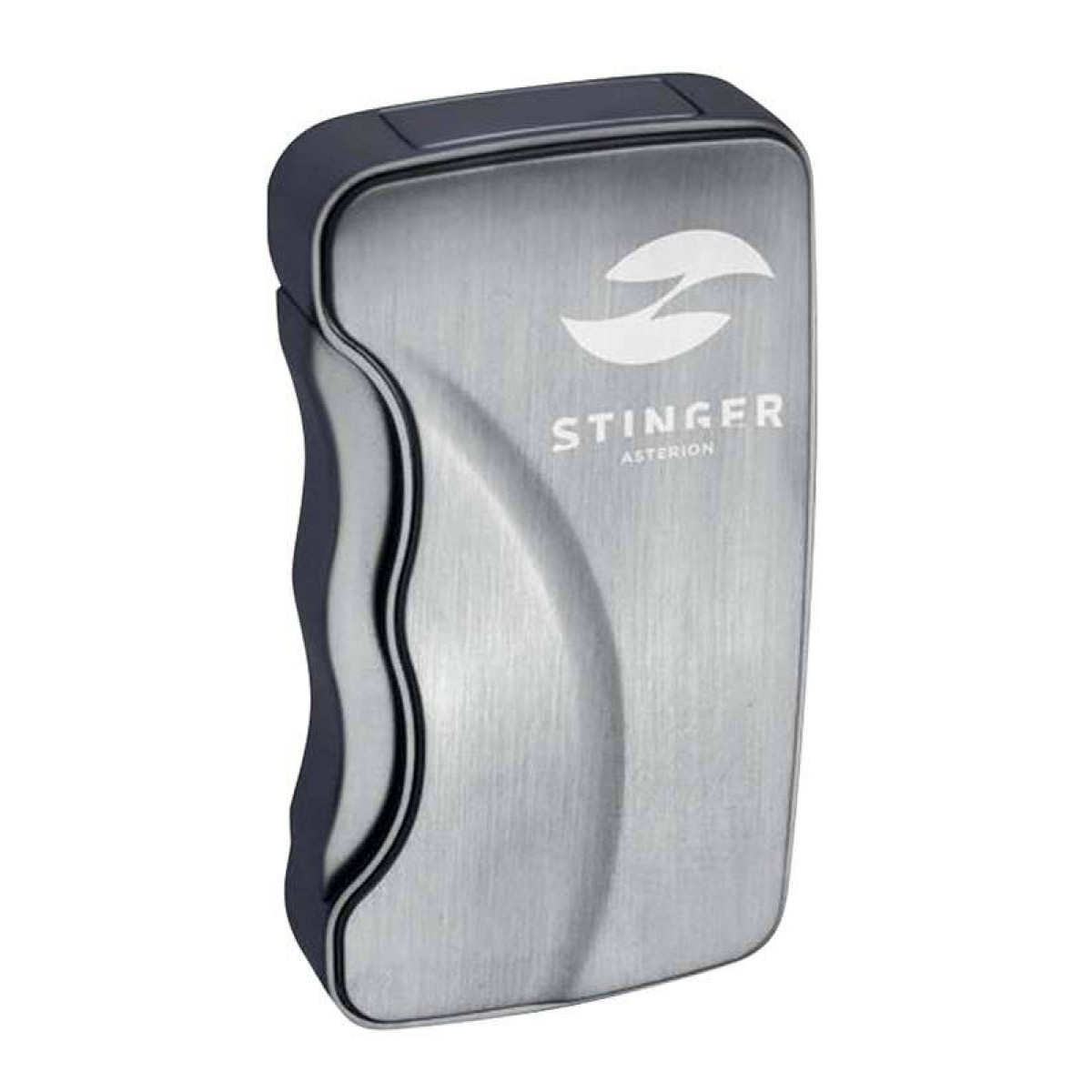 Зажигалка Stinger газовая Asterion серебристая 1
