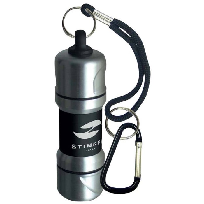 Зажигалка Stinger газовая Clava серебристая