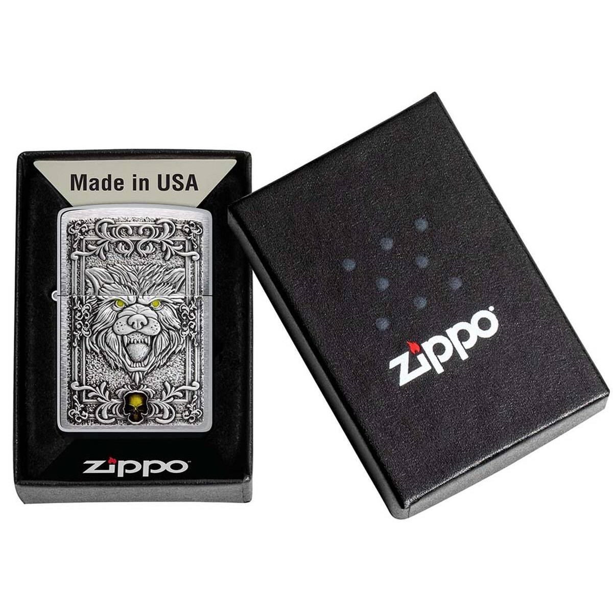 Зажигалка Wolf Emblem ZIPPO 48690 3