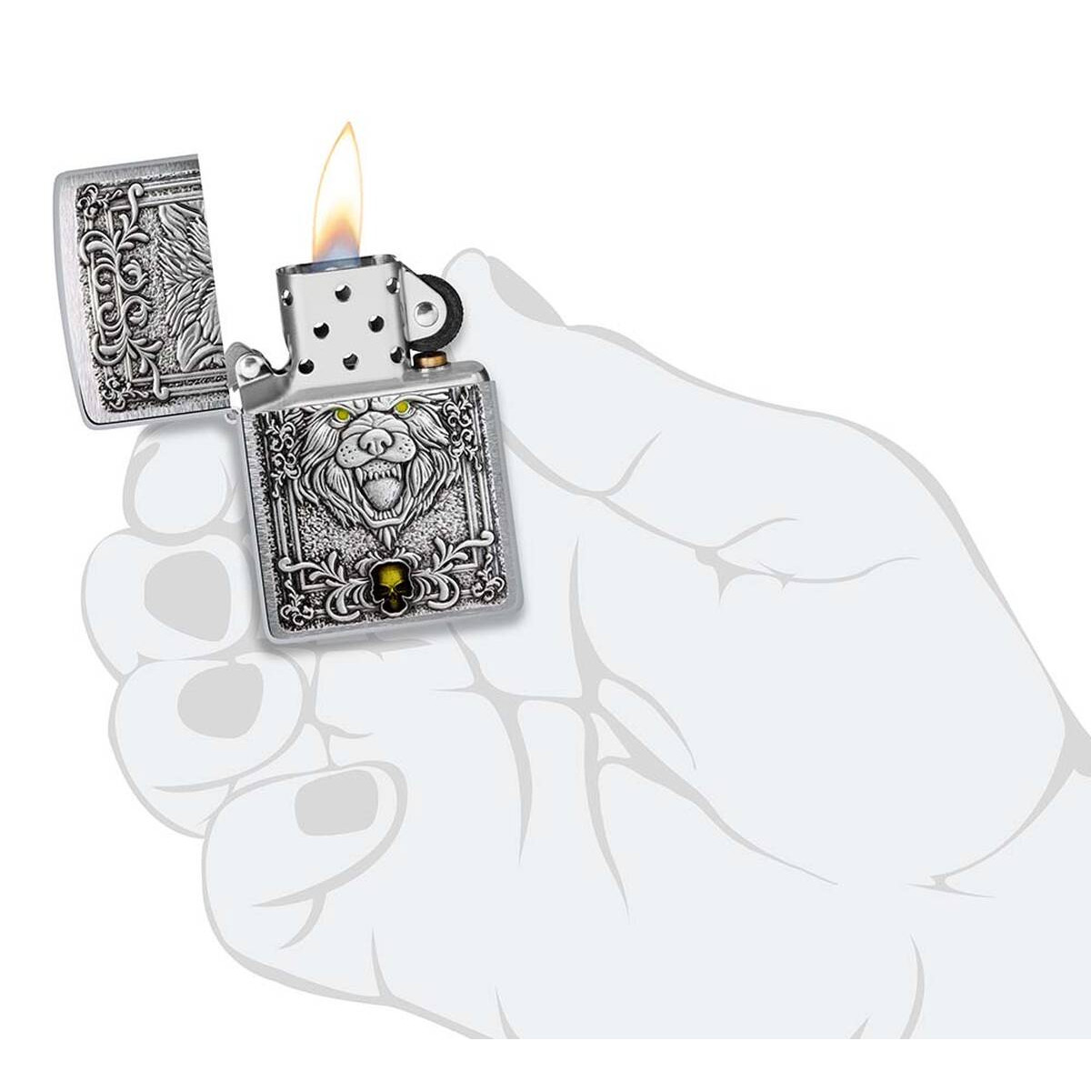 Зажигалка Wolf Emblem ZIPPO 48690 2