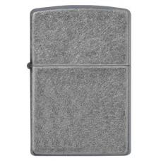 Зажигалка Zippo 121FB Antique Silver Plat + топливо и кремни в подарочной коробке