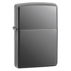 Зажигалка Zippo 150 Classic Black Ice + топливо и кремни в подарочной коробке