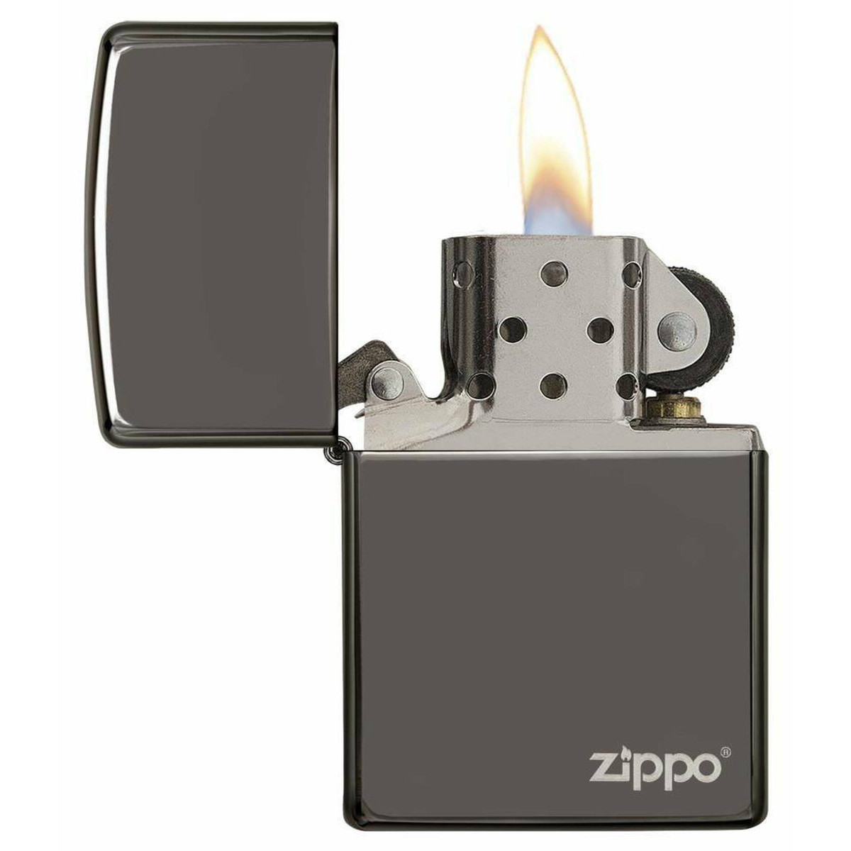 Зажигалка Zippo 150zl Black Ice + топливо и кремни в подарочной коробке 3