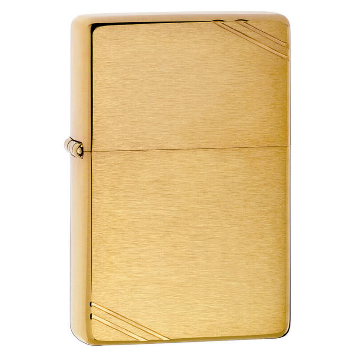 Зажигалка ZIPPO 1937 Vintage Brushed Brass 1
