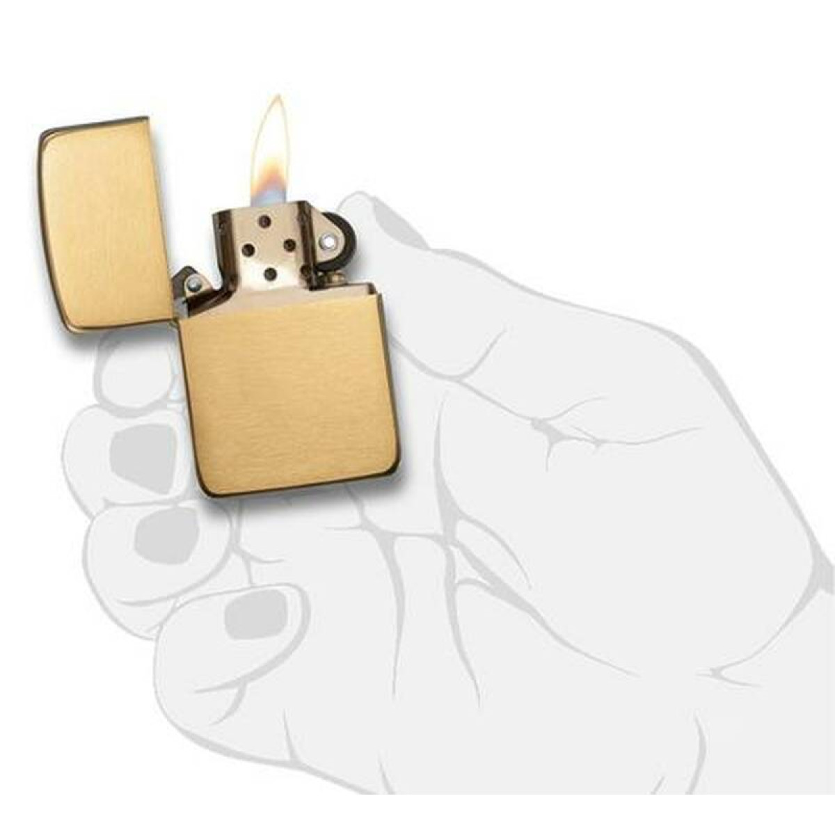 Зажигалка Zippo 1941 Replica 1941B в подарочной упаковке + топливо и кремни 7