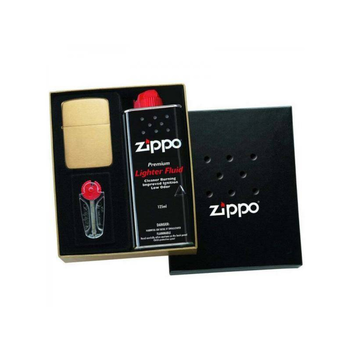 Зажигалка Zippo 1941 Replica 1941B в подарочной упаковке + топливо и кремни 2