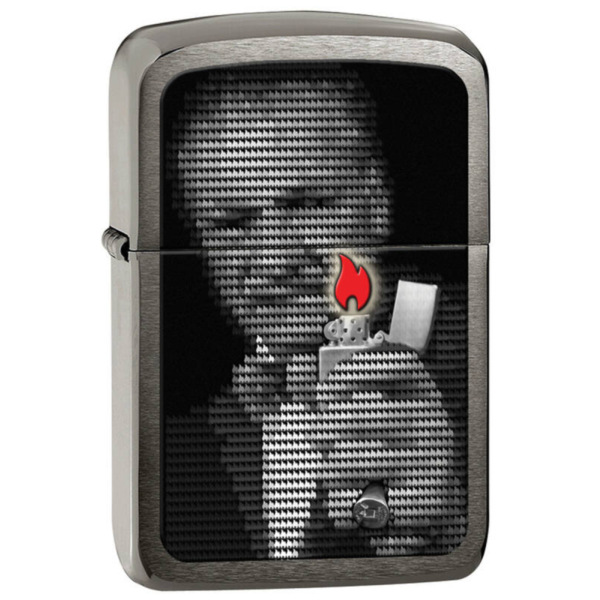 Зажигалка ZIPPO 1941 Replica Black Ice 1