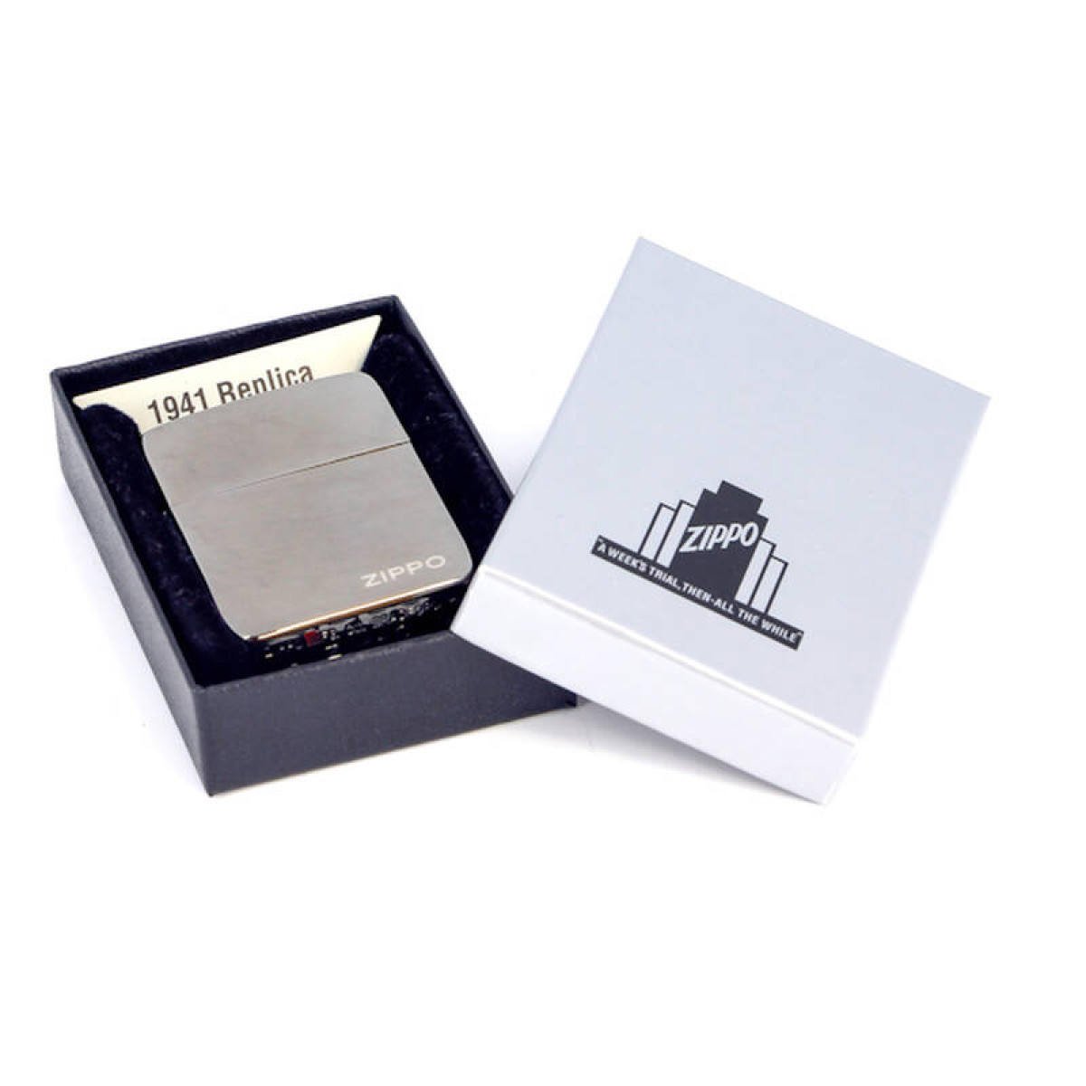 Зажигалка ZIPPO 1941 Replica Black Matte 2