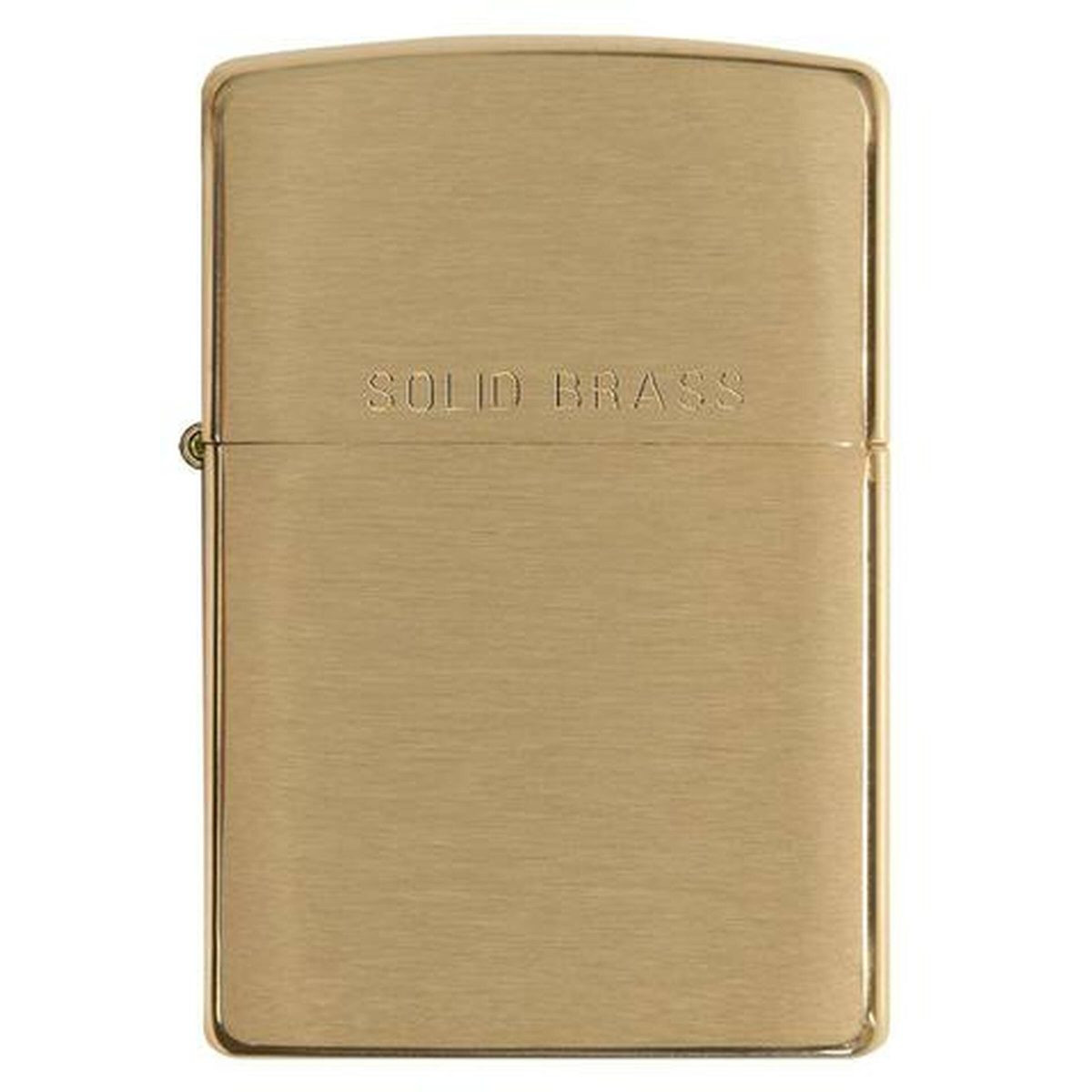 Зажигалка Zippo 204 Brushed Brass + топливо и кремни в подарочной коробке 4
