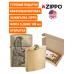 Зажигалка Zippo 20854 Eagles и фляга S.Quire 180 мл. Подарочный набор 20854-PT26-6