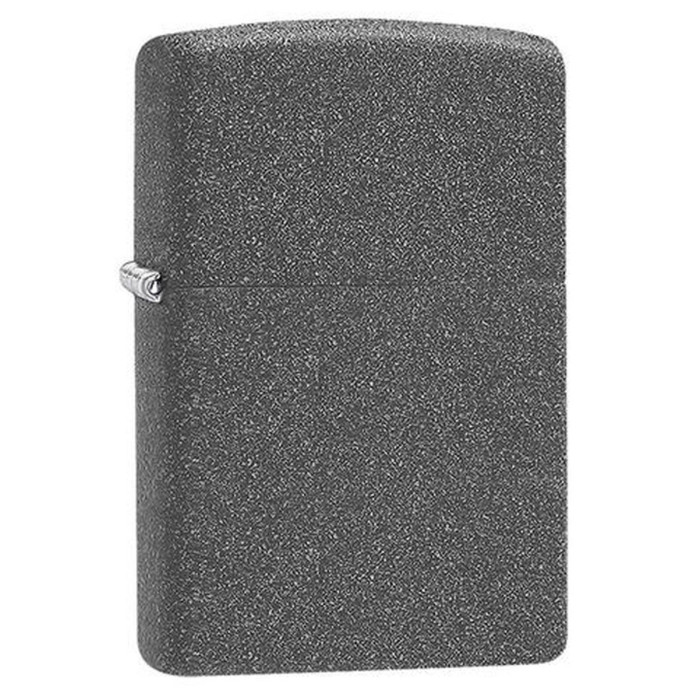 Зажигалка Zippo 211 Iron Stone + топливо и кремни в подарочной коробке
