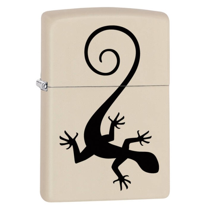 Зажигалка ZIPPO 216 Lizard Cream Matte