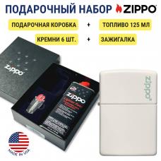 Зажигалка Zippo 49193ZL Classic Glow In The Dark + топливо и кремни в подарочной коробке