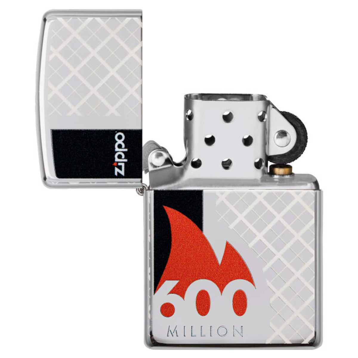 Зажигалка ZIPPO 600 Million High Polish Chrome 49272 4