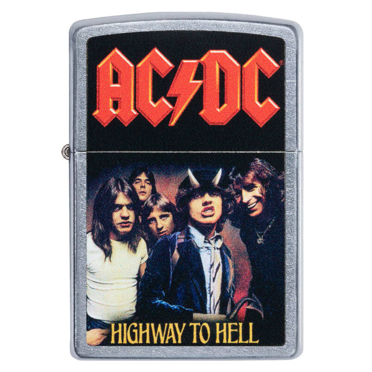 Зажигалка ZIPPO AC DC Street Chrome 49235 5