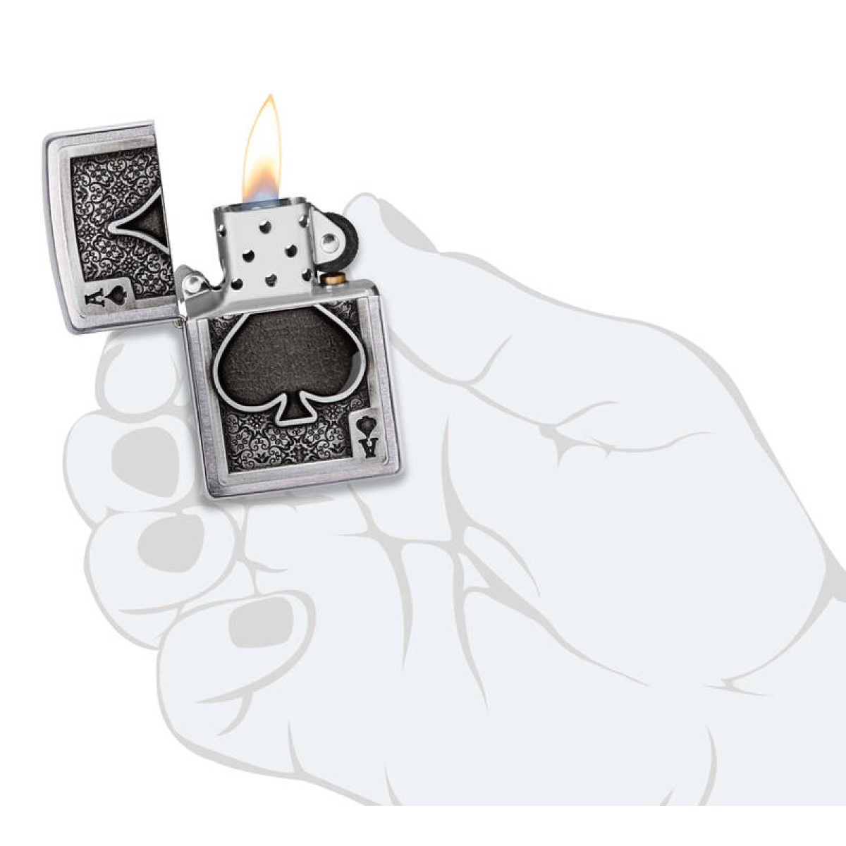 Зажигалка ZIPPO Ace Of Spades 49637 6