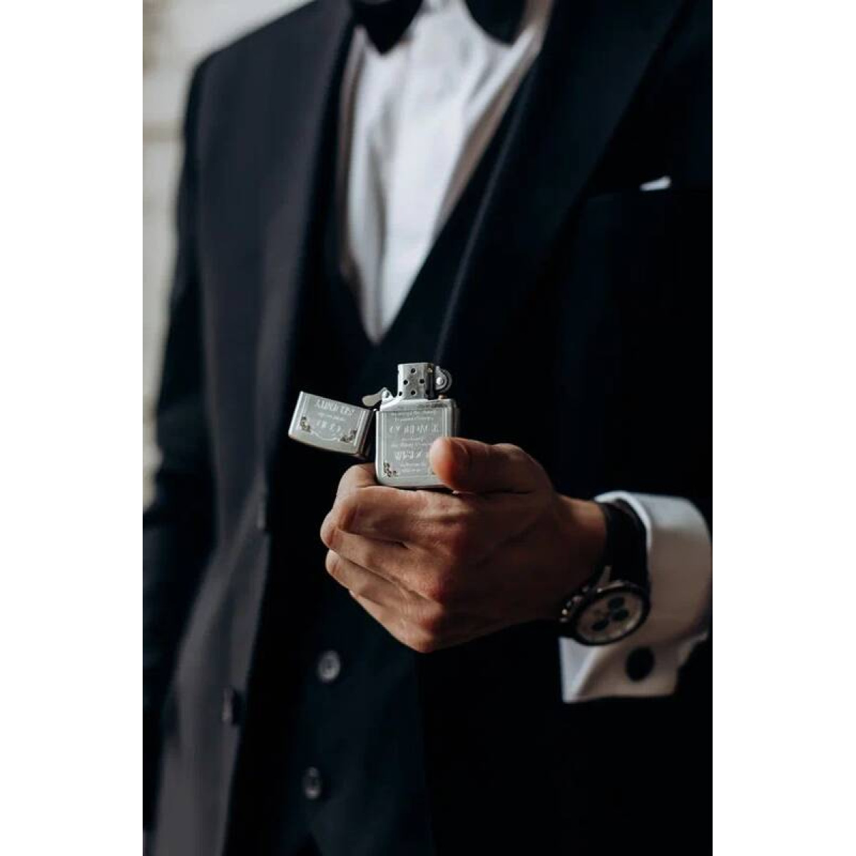 Зажигалка ZIPPO Alligator Brushed Chrome 6