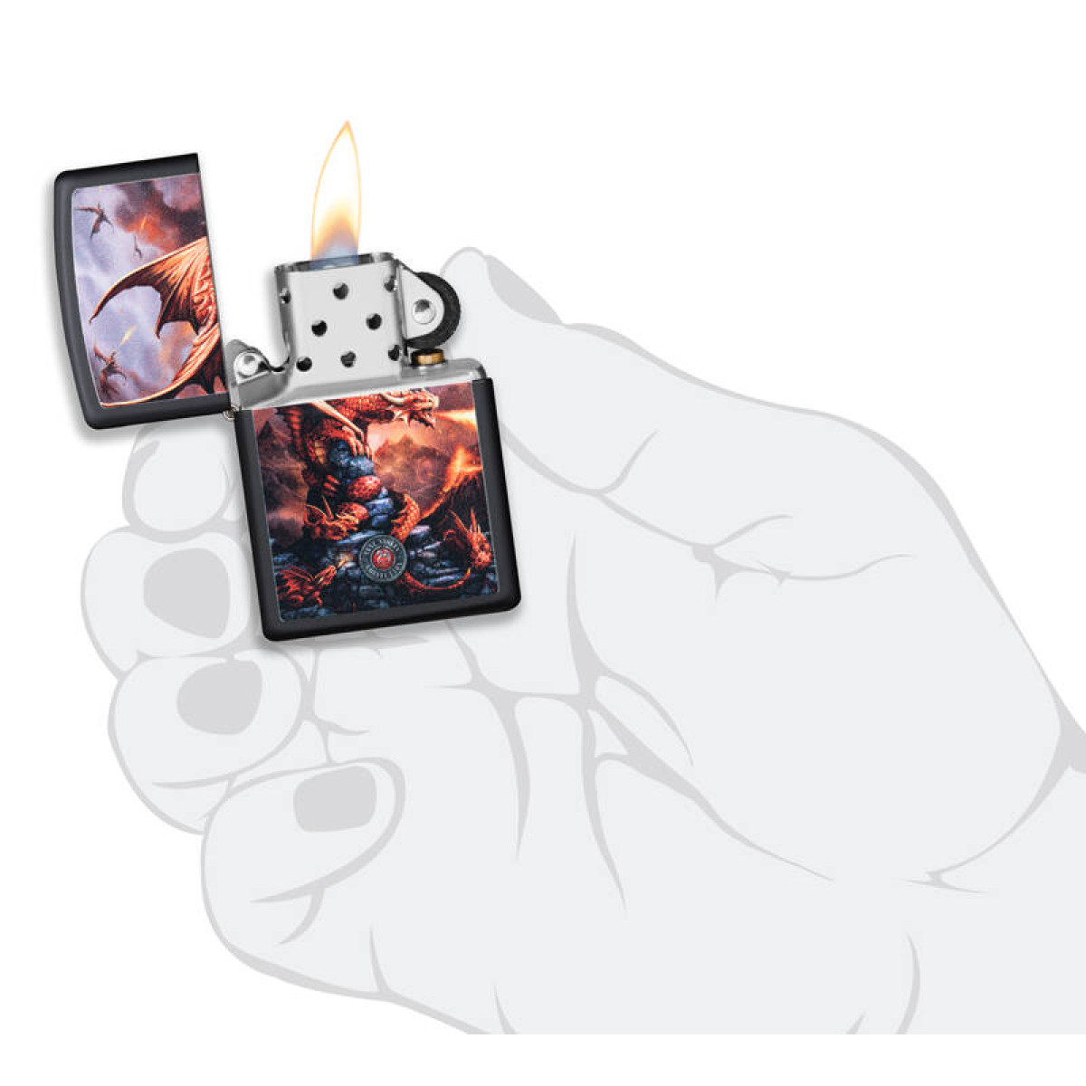 Зажигалка ZIPPO Anne Stokes 49097 5