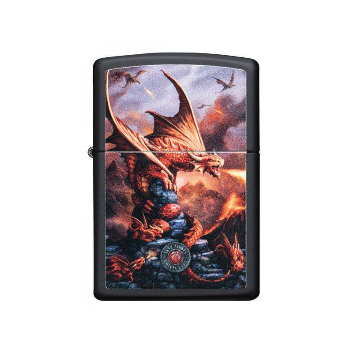 Зажигалка ZIPPO Anne Stokes 49097 в подарочной упаковке + топливо и кремни 4
