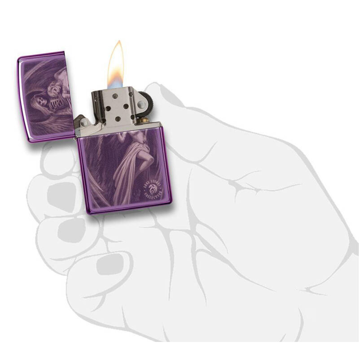 Зажигалка ZIPPO Anne Stokes Abyss 4