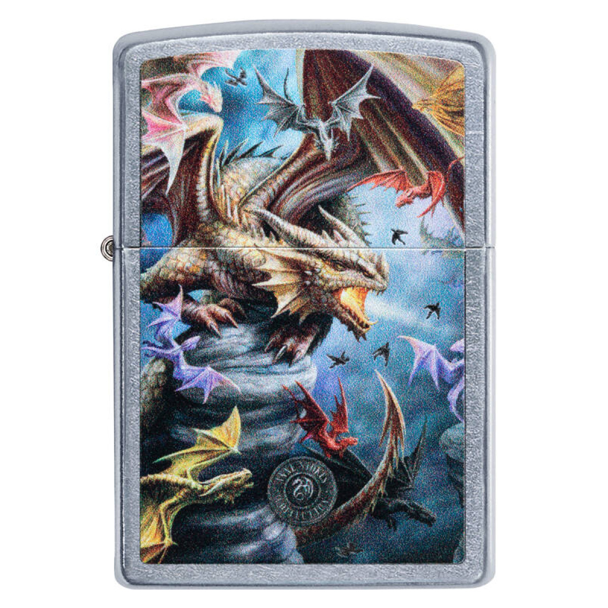 Зажигалка ZIPPO Anne Stokes Street Chrome 49104 5