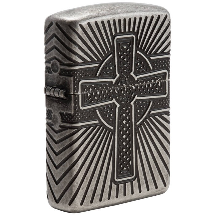 Зажигалка ZIPPO Armor Antique Silver
