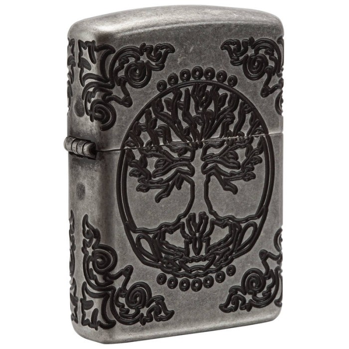 Зажигалка ZIPPO Armor Antique Silver