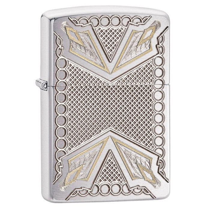 Зажигалка ZIPPO Armor Brushed Chrome