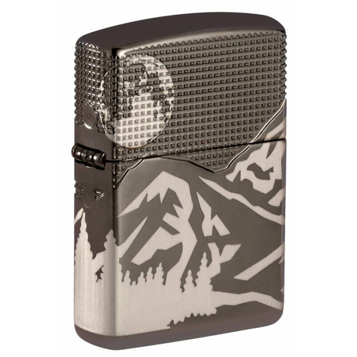 Зажигалка ZIPPO Armor High Polish Black Ice