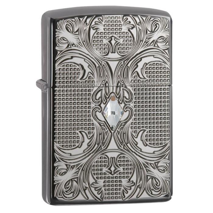 Зажигалка ZIPPO Armor High Polish Black Ice