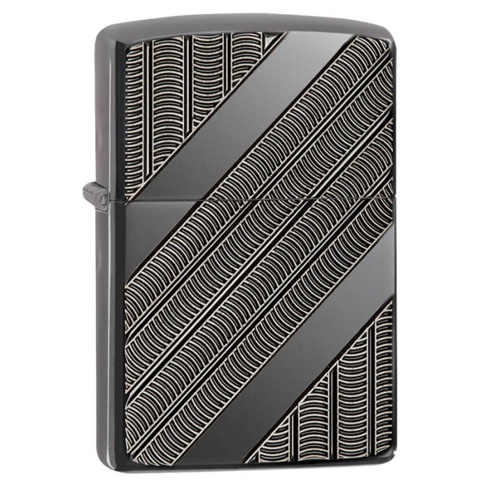 Зажигалка ZIPPO Armor High Polish Black Ice