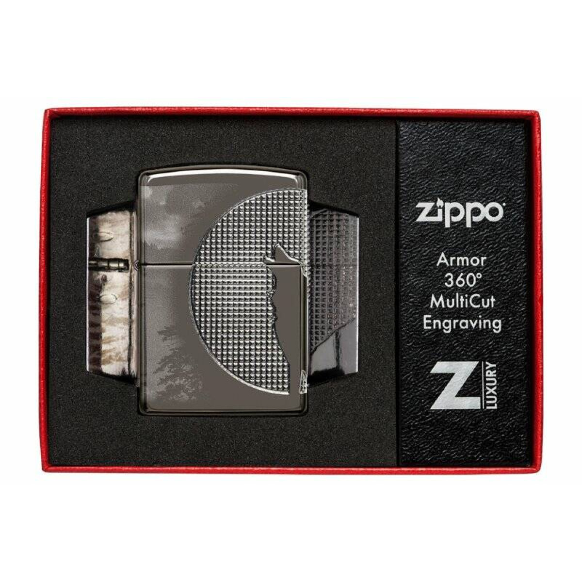 Зажигалка ZIPPO Armor High Polish Black Ice 49353 5