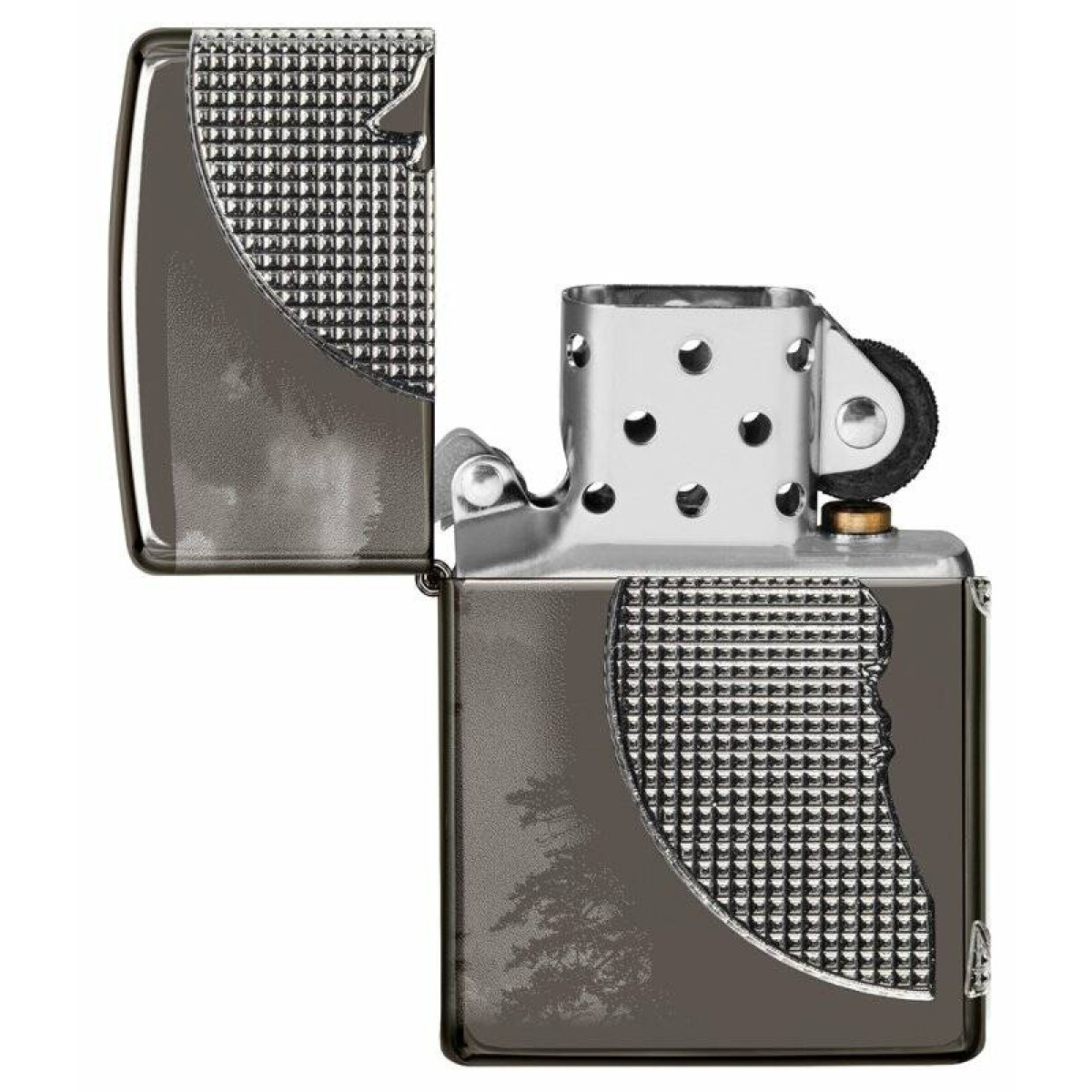 Зажигалка ZIPPO Armor High Polish Black Ice 49353 4