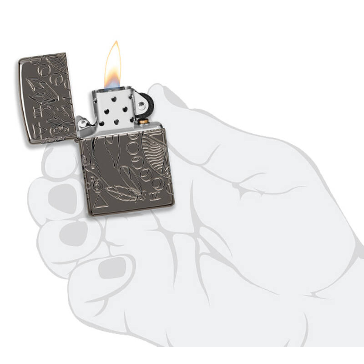 Зажигалка ZIPPO Armor Wicca Design 49689 2