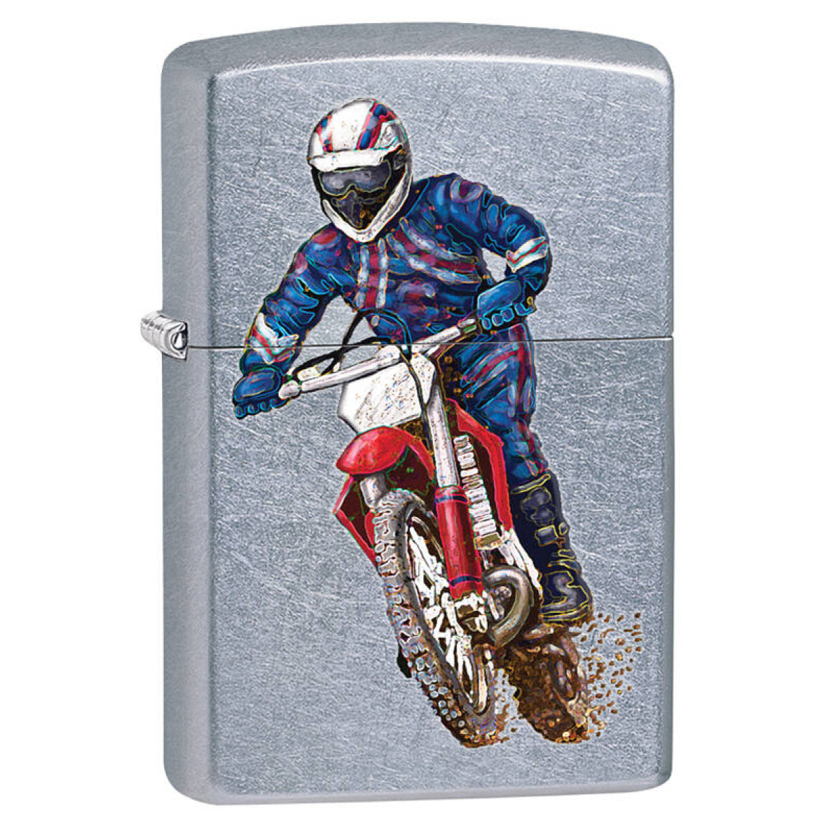 Зажигалка ZIPPO Байкер Street Chrome 1
