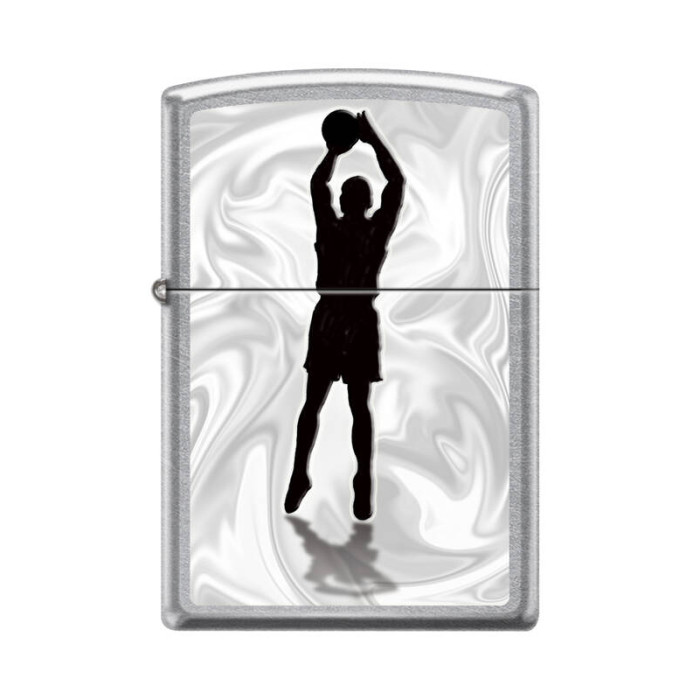 Зажигалка ZIPPO Баскетболист Street Chrome