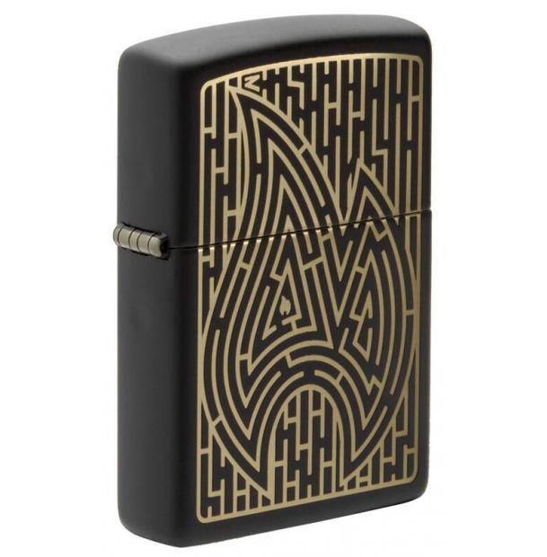 Зажигалка Zippo Black Matte 49597