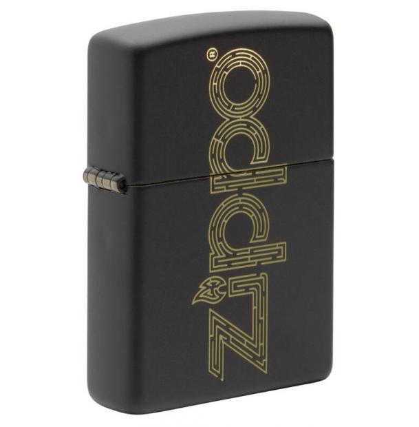 Зажигалка Zippo Black Matte 49598