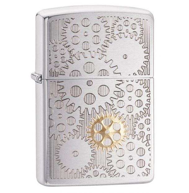 Зажигалка ZIPPO Brushed Chrome  29907