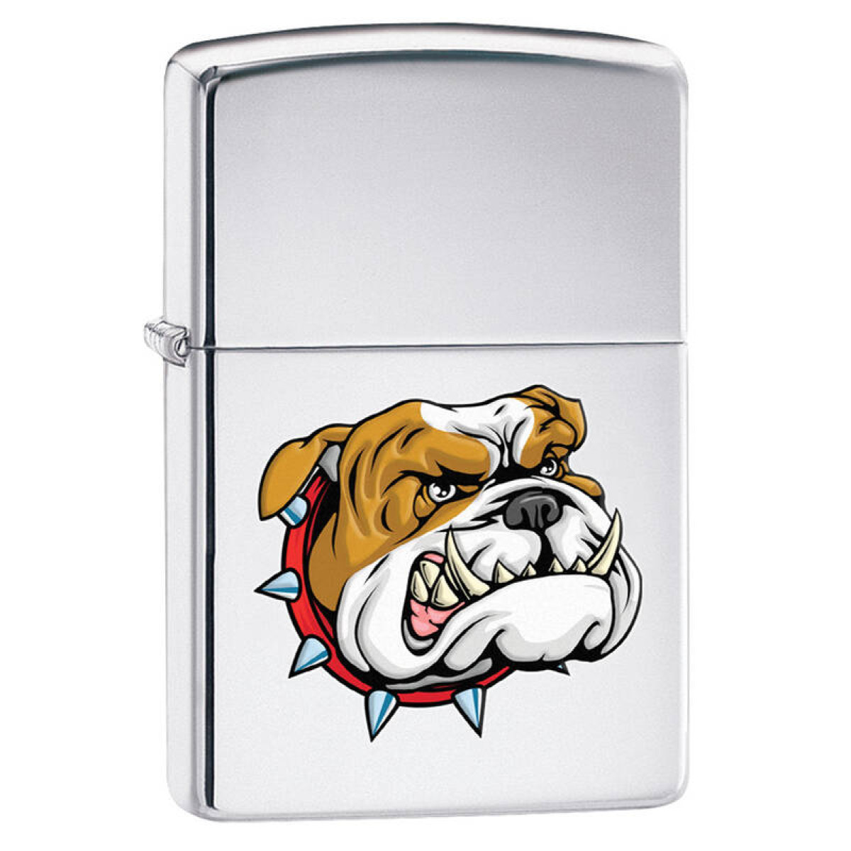 Зажигалка ZIPPO Бульдог High Polish Chrome 1