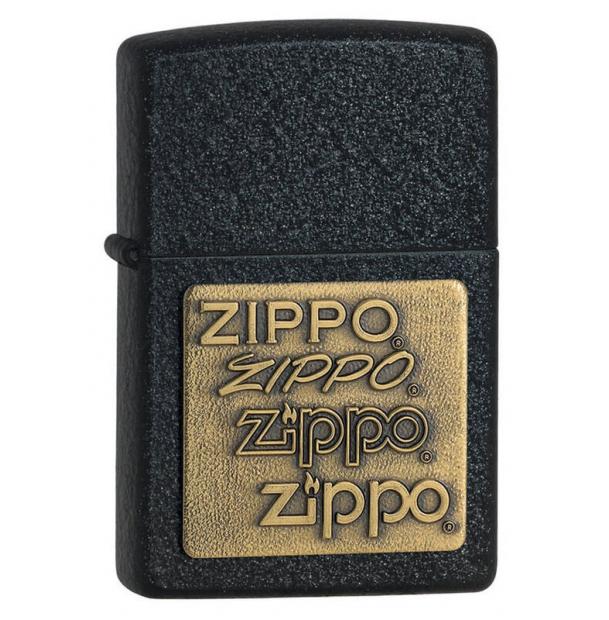 Зажигалка ZIPPO Classic Black Crackle 362