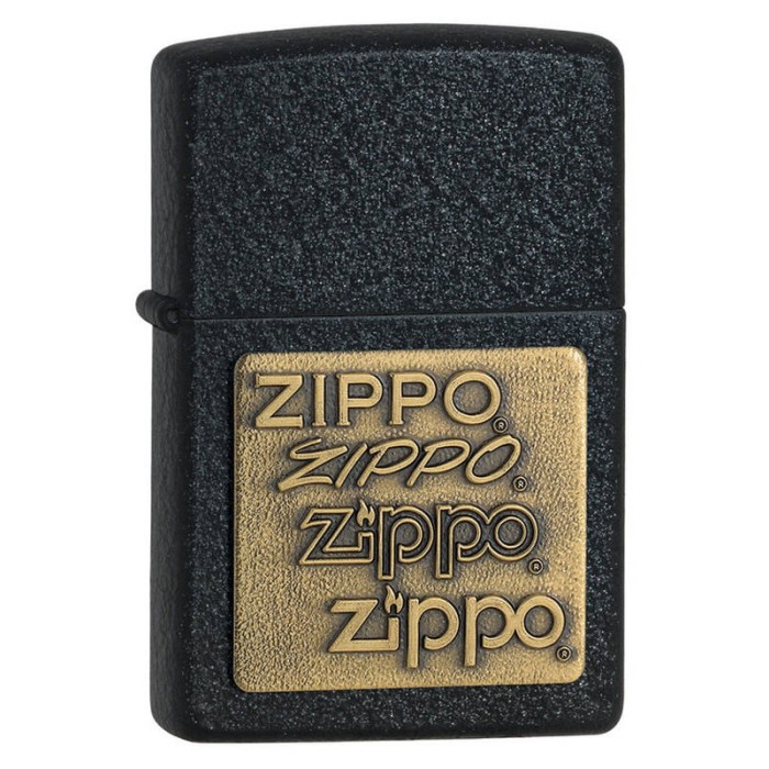 Зажигалка ZIPPO Classic Black Crackle 362