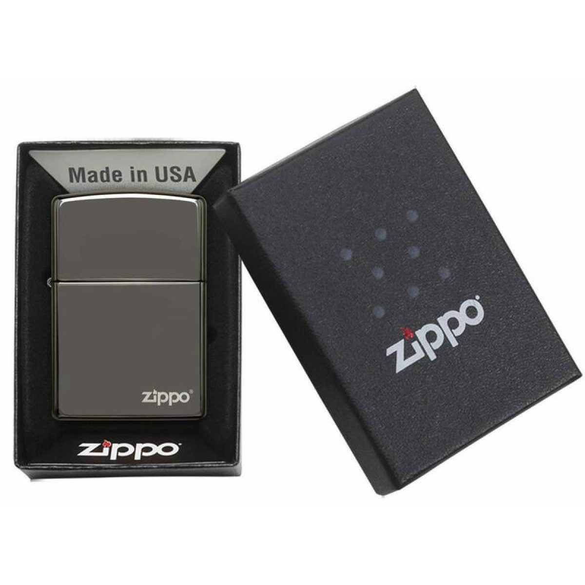 Зажигалка ZIPPO Classic Black Ice 150ZL 5