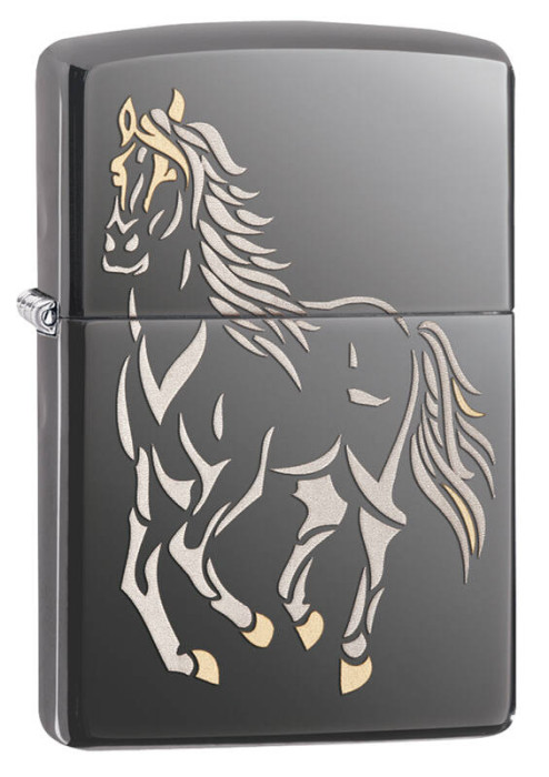 Зажигалка ZIPPO Classic Black Ice 28645
