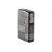 Зажигалка ZIPPO Classic Black Ice 49049 в подарочной упаковке + топливо и кремни 49049-n