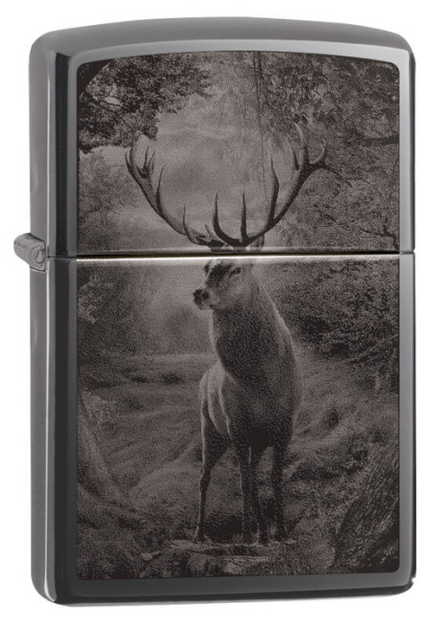 Зажигалка ZIPPO Classic Black Ice 49059